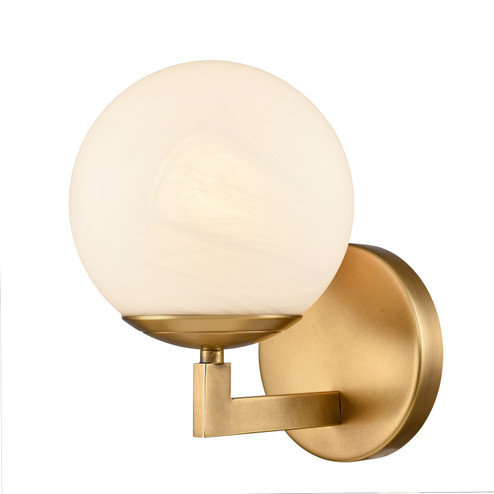 Gillian One Light Vanity in Natural Brass (45|90080/1)