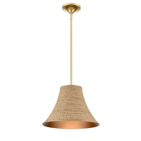 Biscayne Bay One Light Pendant in Champagne Gold (45|52232/1)
