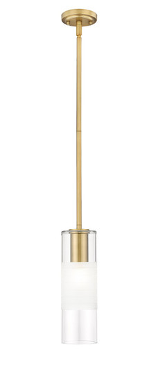 Alton One Light Pendant in Modern Gold (224|824P-ROD-MGLD)