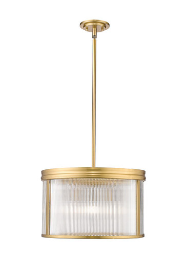 Carnaby Five Light Pendant in Modern Gold (224|7504P18-MGLD)