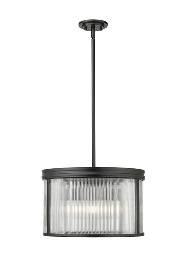 Carnaby Five Light Pendant in Matte Black (224|7504P18-MB)