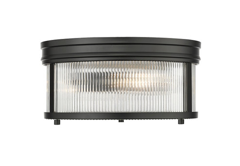 Carnaby Two Light Flush Mount in Matte Black (224|7504FR13-MB)