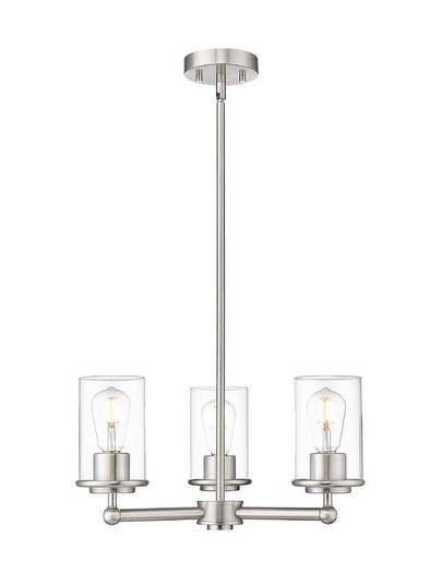 Thayer Three Light Chandelier in Brushed Nickel (224|742-3BN)