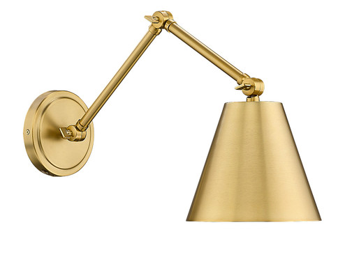 Regent One Light Wall Sconce in Modern Gold (224|347S-MGLD)