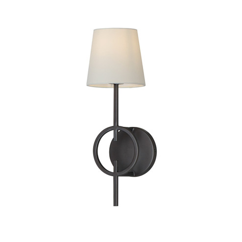 Paoli One Light Wall Sconce in Charcoal Bronze (16|27721OFCHL)
