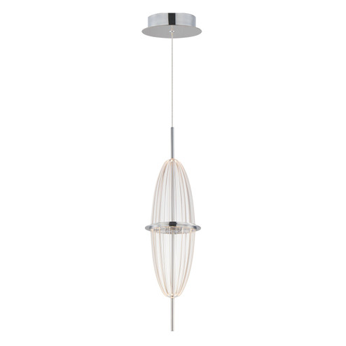 Quasar LED Pendant in Polished Chrome (86|E24891-133PC)