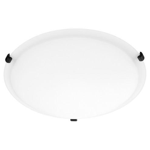 Satin Ceiling Mounts Three Light Ceiling Mount in Matte Black (19|3000-16159)