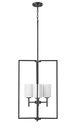 Luxx Four Light Pendant in Matte Black (59|96004-MB)