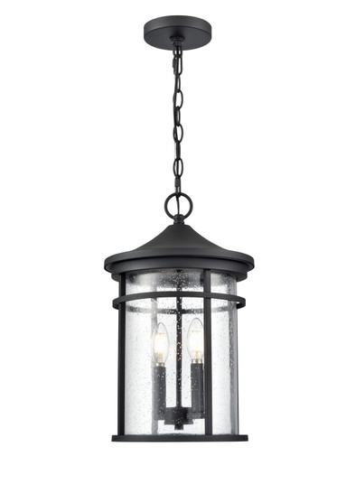 Namath Two Light Outdoor Hanging Lantern in Textured Black (59|91342-TBK)