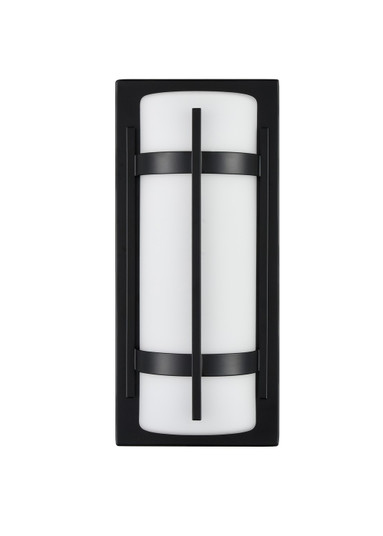 LED Outdoor Wall Sconce in Powder Coated Black (59|76001-PBK)