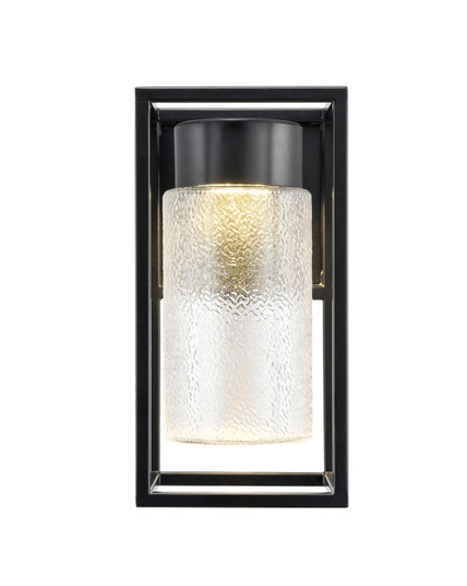 LED Outdoor Wall Sconce in Powder Coated Black (59|73001-PBK)