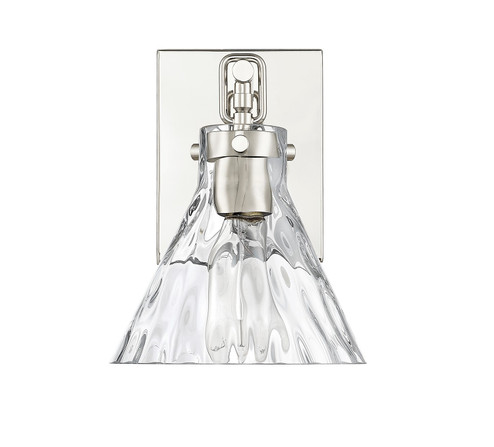 Barlon One Light Wall Sconce in Polished Nickel (59|20001-PN)