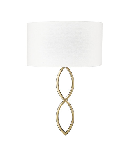 Rylee One Light Wall Sconce in Vintage Brass (59|13101-VB)