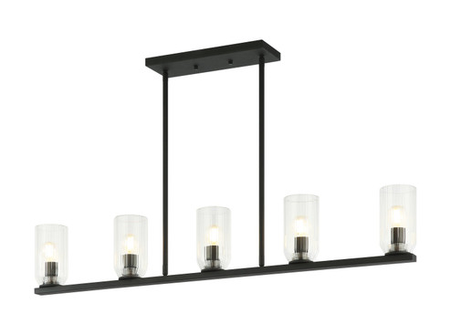 Westlock Five Light Pendant in Matte Black (423|C34005MB)