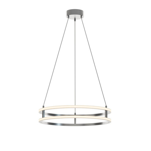 Gemini LED Pendant in Painted Nickel (162|GEMP24LAJUDNP)