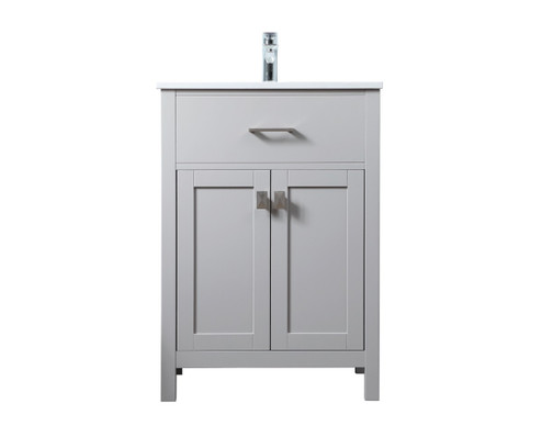 Harrison SIngle Bathroom Vanity in Grey (173|VF28824GR)
