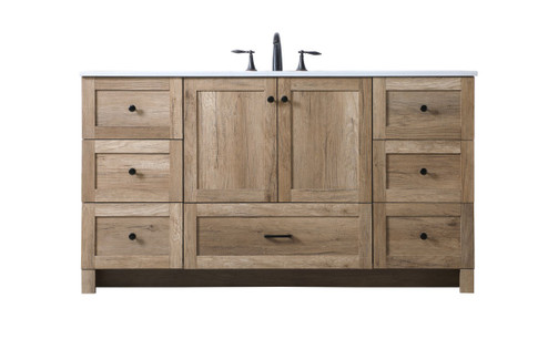 Soma SIngle Bathroom Vanity in Natural Oak (173|VF2860NT)