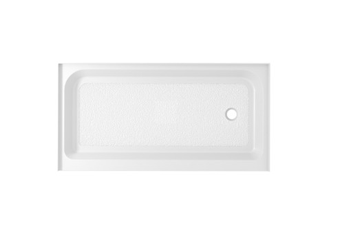 Laredo Single Threshold Shower Tray in Glossy White (173|STY01-R6032)