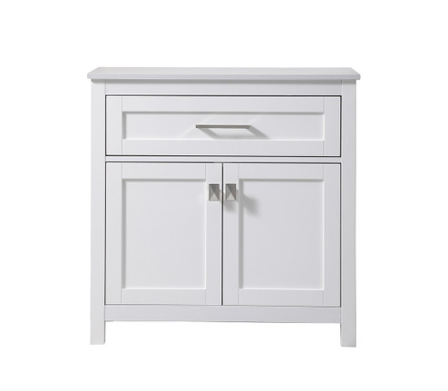 Adian Bathroom Storage Freestanding Cabinet (173|SC013030WH)