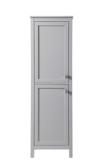 Adian Bathroom Storage Freestanding Cabinet in Grey (173|SC012065GR)