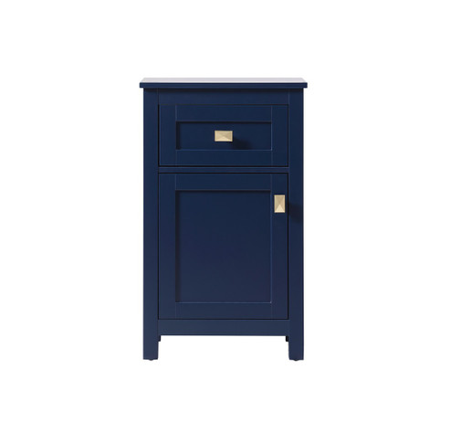 Adian Bathroom Storage Freestanding Cabinet in Blue (173|SC011830BL)