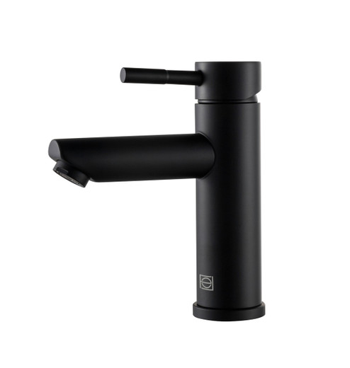 Mia Single Handle Bathroom Faucet in Matte Black (173|FAV-1008MBK)