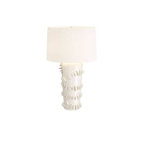 Beatrix Table Lamp in Ivory Crackle, Ceramic (314|PTC11-SH021)