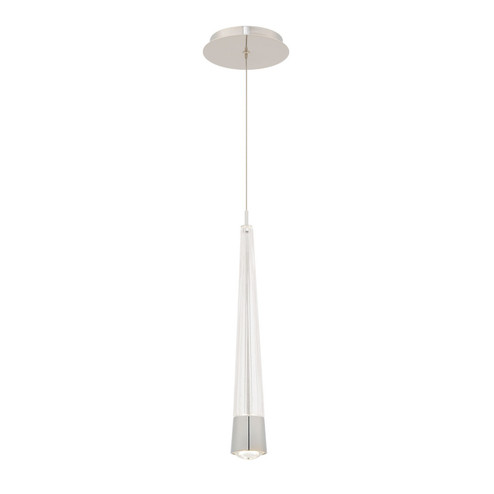 Quill LED Mini Pendant in Chrome (34|PD-59416-30-CH) Quill LED Mini Pendant in Chrome (34|PD-59416-30-CH)