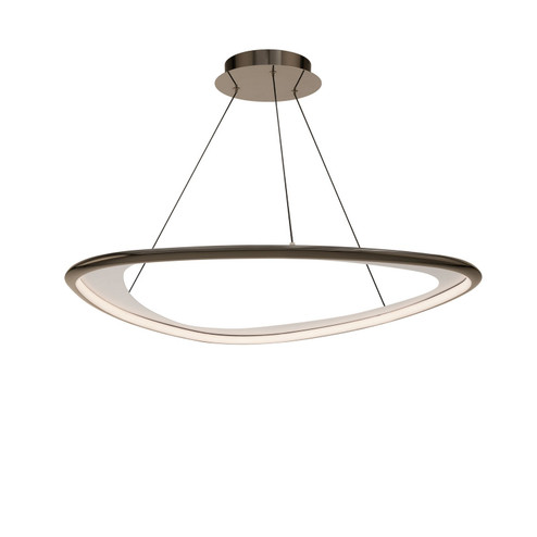 Oyster LED Pendant in Black Chrome (34|PD-41433-35-BC)