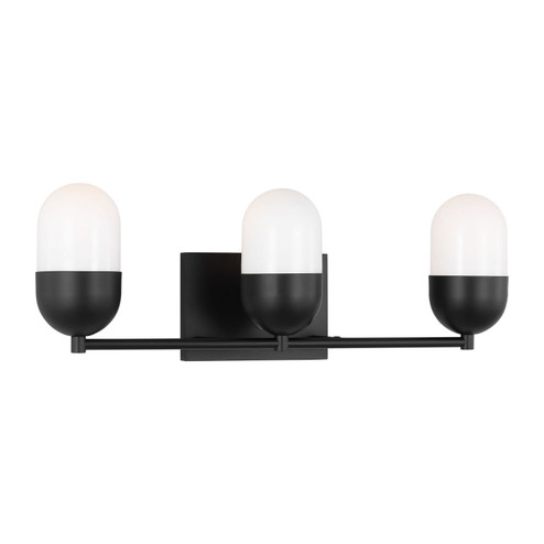 Foster Three Light Vanity in Midnight Black (454|DJV1093MBK)