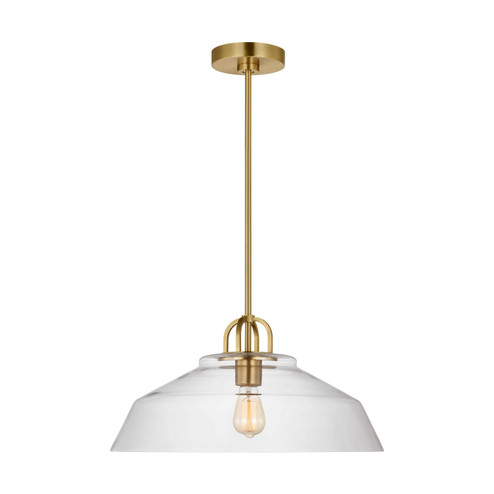 Payton One Light Pendant in Satin Brass (454|DJP1131SB)
