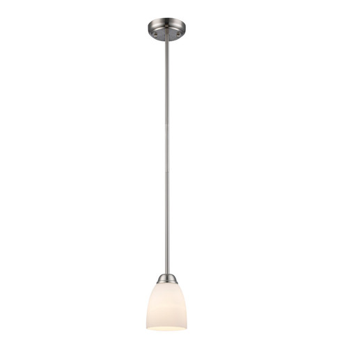 One Light Pendant in Brushed Nickel (110|9282-1 BN)