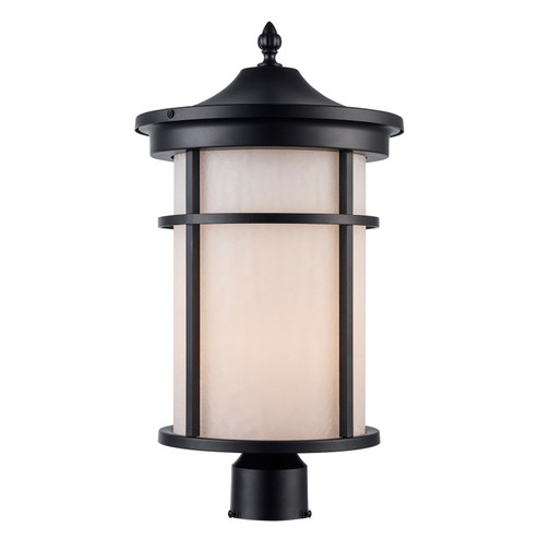One Light Post Lantern in Black (110|40384 BK-FR) One Light Post Lantern in Black (110|40384 BK-FR)