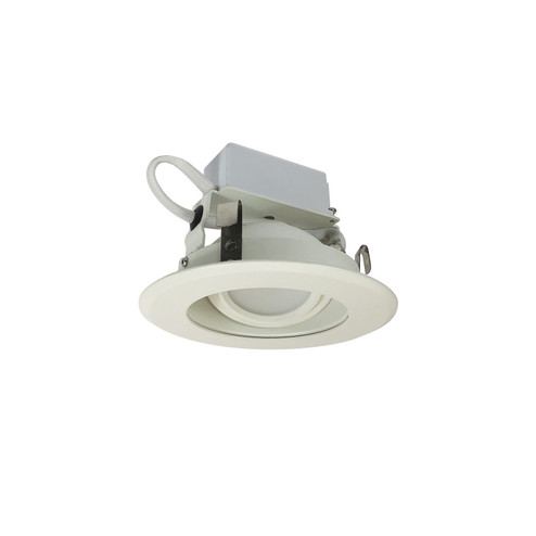 Rec LED Cobalt 4'' Adj Ret LED Retrofit in Matte Powder White (167|NLCBC-46930XMPWEM)