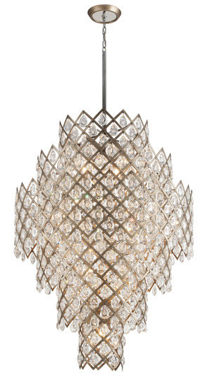 Tiara 17 Light Chandelier in Vienna Bronze (68|214-717-SGL/SS)