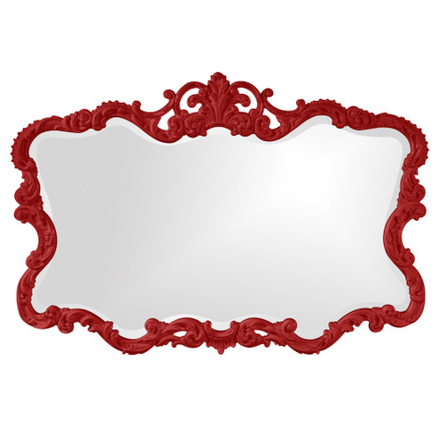 Talida Mirror in Glossy Red (204|21183R)