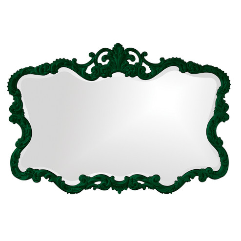 Talida Mirror in Glossy Hunter Green (204|21183HG)