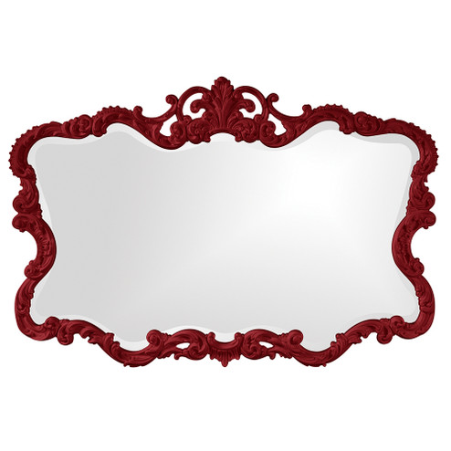 Talida Mirror in Glossy Burgundy (204|21183BU)