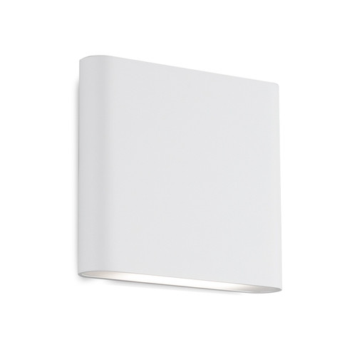 Slate LED Wall Sconce in White (347|AT6506-WH-UNV)