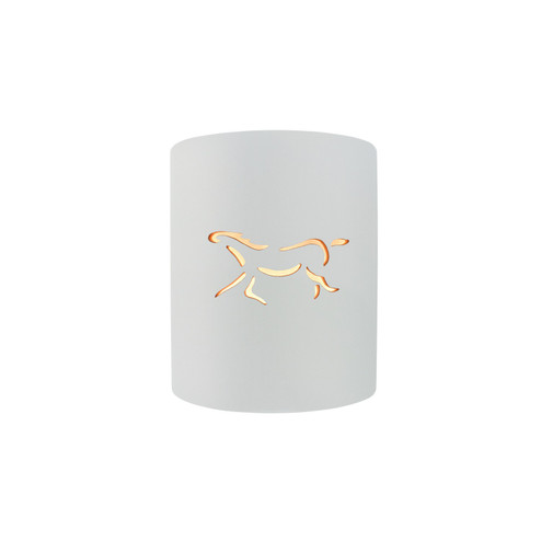 Sun Dagger LED Outdoor Wall Sconce in Gloss Blush (102|CER-9010W-BSH-HRSE-LED1-1000)