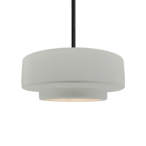 Radiance One Light Pendant in Matte White (102|CER-6543-MAT-MBLK-RIGID)
