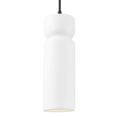 Radiance LED Pendant in Tierra Red Slate (102|CER-6510-SLTR-MBLK-BEIG-TWST-LED1-700)
