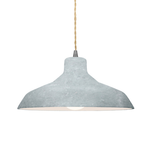 Radiance One Light Pendant in Antique Silver (102|CER-6263-ANTS-ABRS-RIGID)