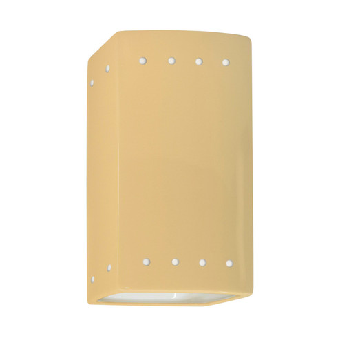 Ambiance One Light Outdoor Wall Sconce in Muted Yellow (102|CER-0925W-MYLW)