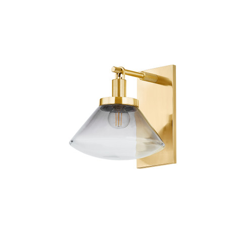 Mendon One Light Wall Sconce in Aged Brass (70|1931-AGB)