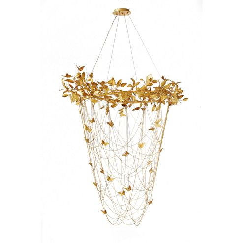 Beronia 16 Light Chandelier in Gold Leaf (374|H24106-16)