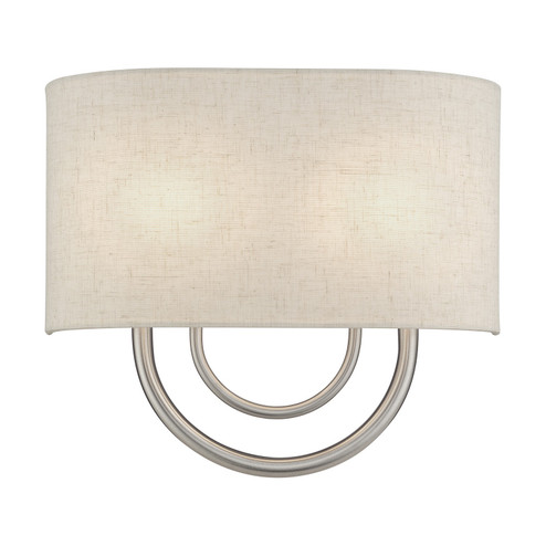 Stratton Two Light Wall Sconce in Brushed Nickel (107|60272-91)