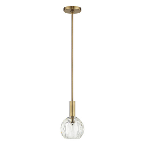Whitfield One Light Pendant in Natural Brass (107|46321-08)