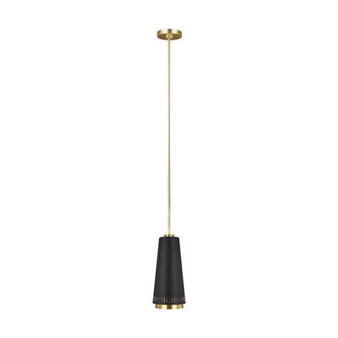 Carter One Light Pendant in Midnight Black (454|EP1091MBK)