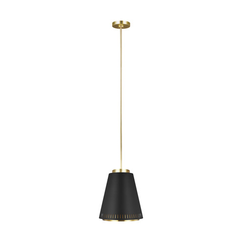 Carter One Light Pendant in Midnight Black (454|EP1041MBK)